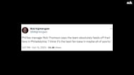 Phillies' manager, Rob Thomson, appreciates the home-game atmosphere